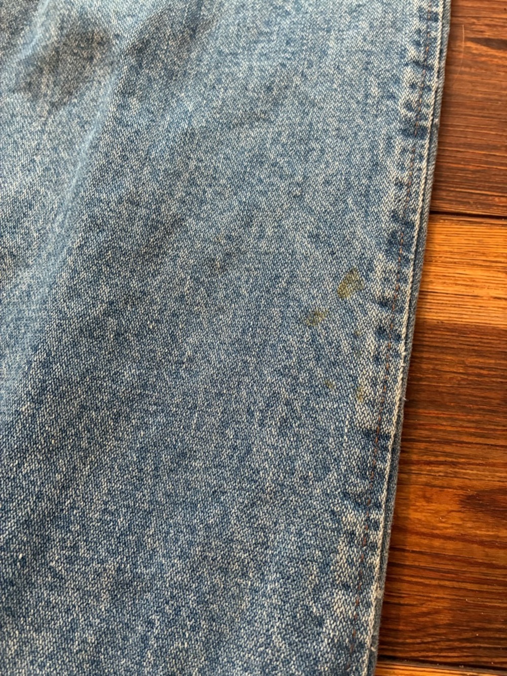 Wrangler 47MWZ Regular Fit Jeans 38x32 Vintage Fade Western Cowboy Denim USA - Picture 14 of 14